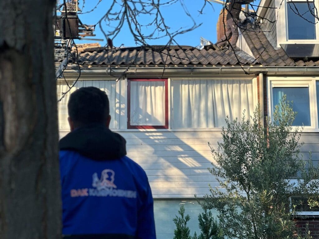 Dakinspectie bij woning met dakkapel